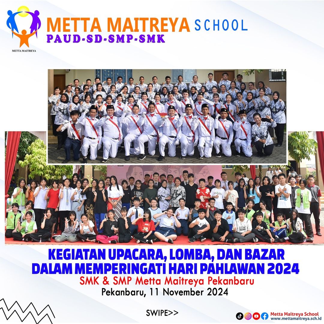 Kegiatan Upacara, Lomba, dan Bazar dalam memperingati Hari Pahlawan 2024